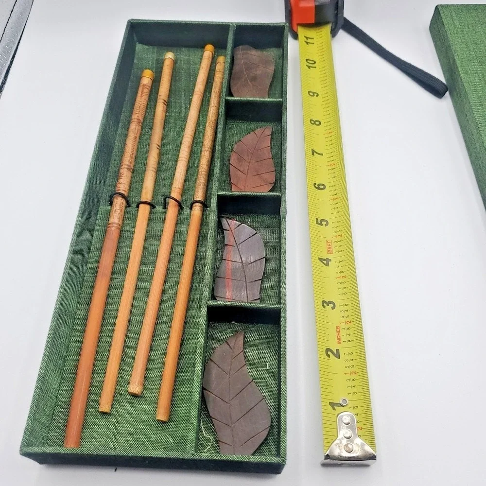 Japanese Chopsticks Lacquered Wood 9